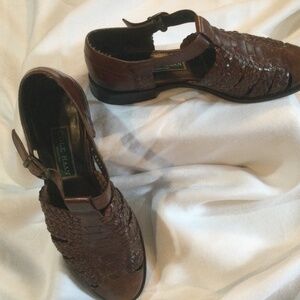 Cole Haun Brown Fisherman Sandals Size9